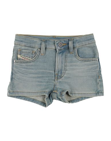 Diesel Toddler Girl Denim Shorts Blue Size 6 Cotton, Polyester, Elastane In Blue