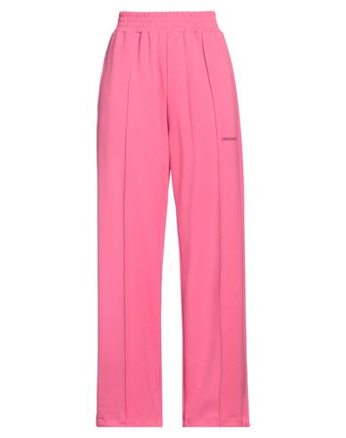 Hinnominate Woman Pants Fuchsia Size M Polyester, Modal, Elastane In Pink