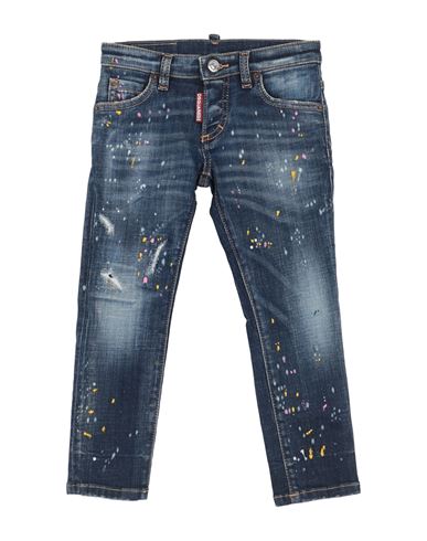 Dsquared2 Toddler Jeans Blue Size 4 Cotton, Elastane In Blue