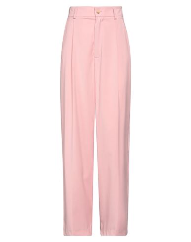 Shop Vicolo Woman Pants Pink Size S Polyester, Viscose, Elastane
