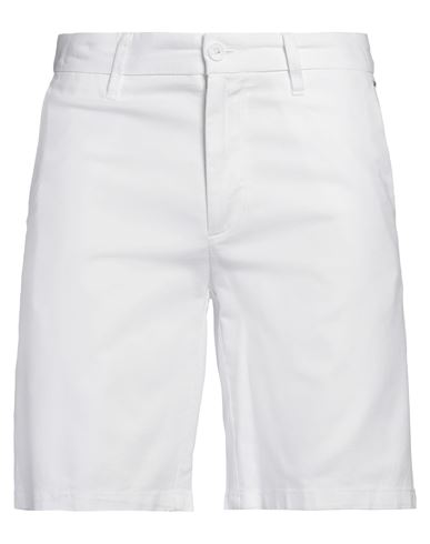Only & Sons Man Shorts & Bermuda Shorts White Size Xl Cotton, Linen, Elastane In White