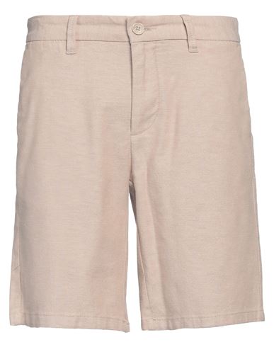 Only & Sons Man Shorts & Bermuda Shorts Beige Size Xl Cotton, Recycled Cotton, Elastane In Beige