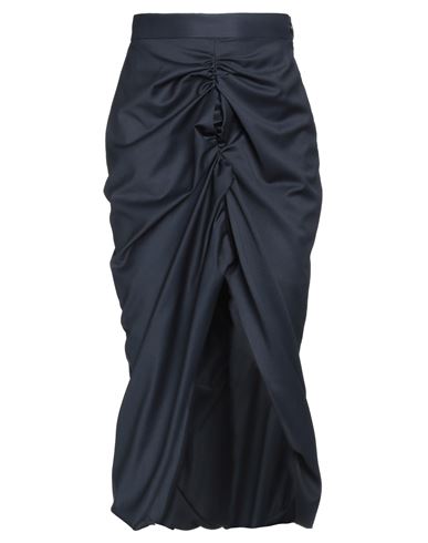 Shop Vivienne Westwood Woman Midi Skirt Navy Size 2 Virgin Wool