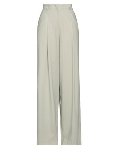 Shop Federica Tosi Woman Pants Sage Green Size 4 Polyamide, Virgin Wool, Viscose, Elastane, Acetate
