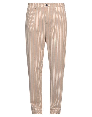 Bob Man Pants Beige Size 36 Cotton, Polyester, Polyamide In Beige