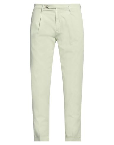 Shop Michael Coal Man Pants Lime Green Size 32 Cotton, Linen, Elastane