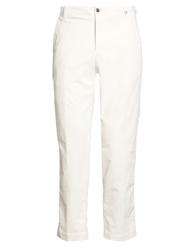 Myths Man Pants Cream Size 38 Organic Cotton, Elastane In White