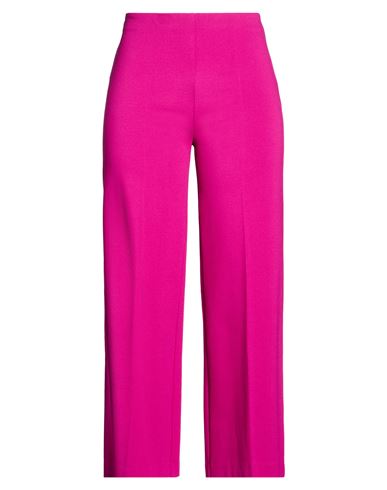 Jucca Woman Pants Fuchsia Size 2 Viscose, Polyamide, Elastane In Pink