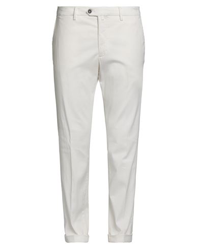 B Settecento Man Pants White Size 42 Lyocell, Cotton, Elastane In White