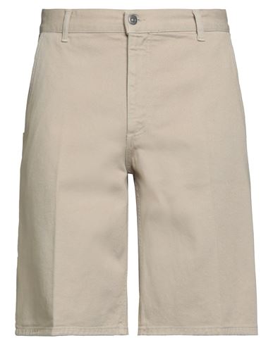 Dondup Man Shorts & Bermuda Shorts Beige Size 34 Cotton