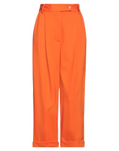 Liviana Conti Woman Pants Orange Size 2 Viscose, Polyamide, Elastane In Orange