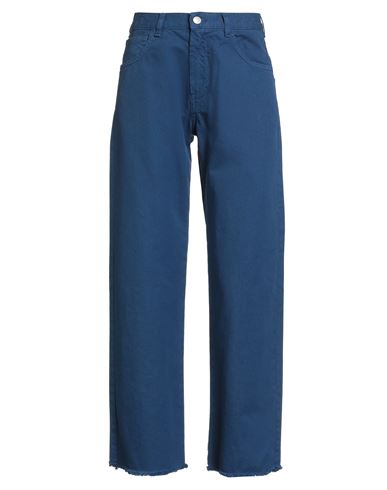 Massimo Alba Woman Pants Blue Size 25 Cotton