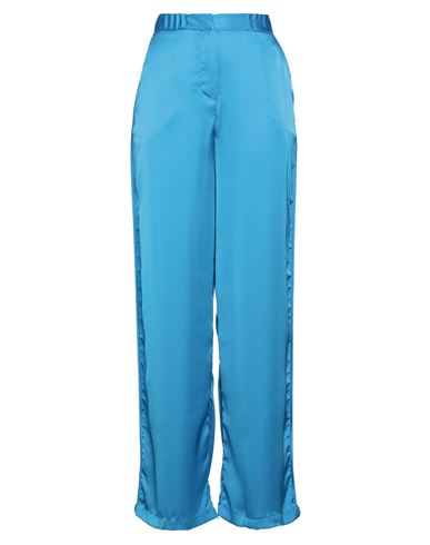 Shop Simona Corsellini Woman Pants Light Blue Size 10 Polyester