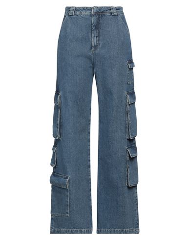 Axel Arigato Woman Jeans Blue Size 28 Cotton In Blue