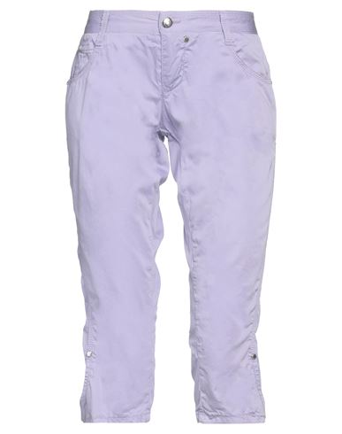 Ermanno Scervino Woman Pants Lilac Size 10 Cotton In Purple