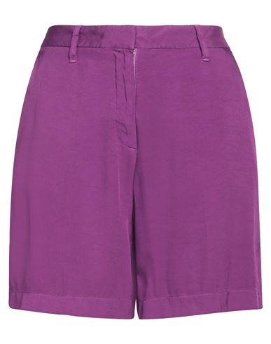 JACOB COHЁN JACOB COHЁN WOMAN SHORTS & BERMUDA SHORTS MAUVE SIZE 4 VISCOSE 