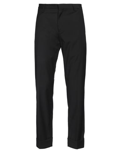 LIU •JO MAN LIU •JO MAN MAN PANTS BLACK SIZE 38 POLYESTER, WOOL, ELASTANE 