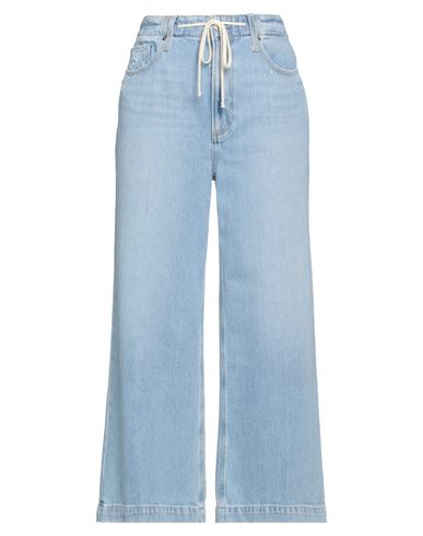 PAIGE PAIGE WOMAN JEANS BLUE SIZE 27 COTTON, LYOCELL 