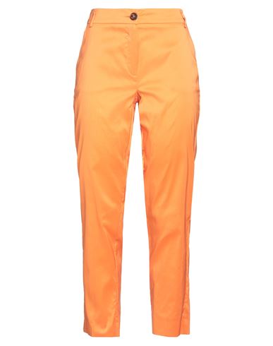 Emme By Marella Woman Pants Orange Size 10 Polyester, Viscose, Elastane In Orange