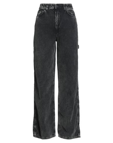 Haikure Woman Pants Charcoal Size 28 Cotton, Recycled Cotton