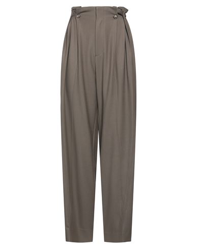 Victoria Beckham Woman Pants Khaki Size 8 Polyester, Wool, Elastane In Beige