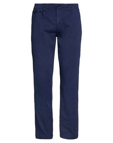 Liu •jo Man Man Pants Midnight Blue Size 34 Cotton, Elastane In Blue