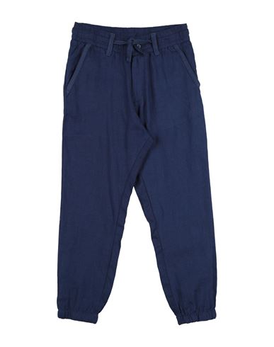 Trussardi Junior Toddler Boy Pants Navy Size 6 Linen In Navy