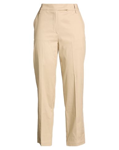 Kartika Woman Pants Sand Size 4 Cotton, Elastane In Neutral