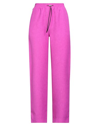 Jijil Woman Pants Fuchsia Size 10 Polyester In Pink
