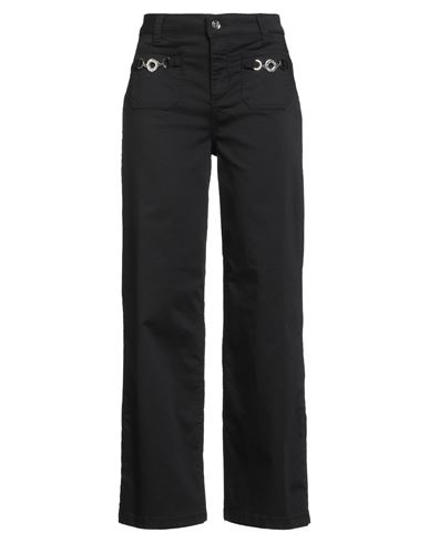 Liu •jo Woman Pants Black Size 29 Cotton, Polyester, Elastane