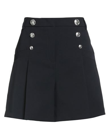 Liu •jo Woman Shorts & Bermuda Shorts Midnight Blue Size 8 Polyester, Elastane In Black
