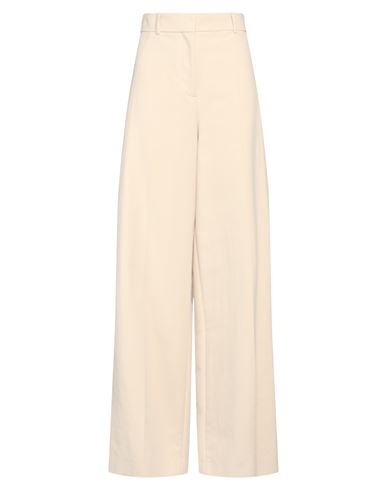 Quira Woman Pants Beige Size 6 Cotton In Sand