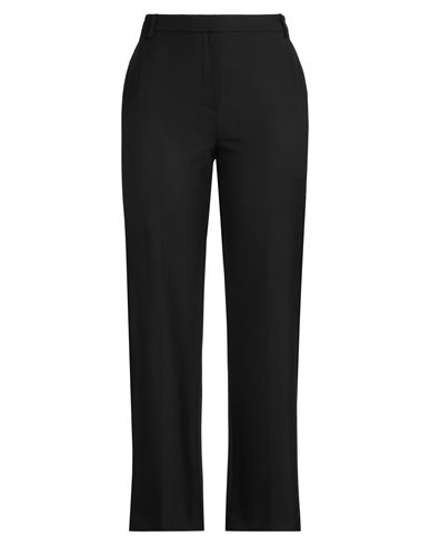 Antonelli Woman Pants Black Size 10 Polyester, Virgin Wool, Elastane In Black