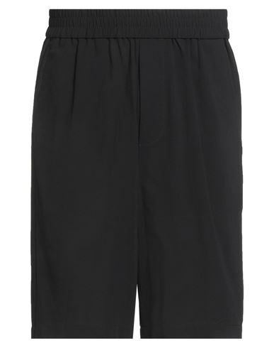 Ami Alexandre Mattiussi Man Shorts & Bermuda Shorts Black Size L Cotton In Black