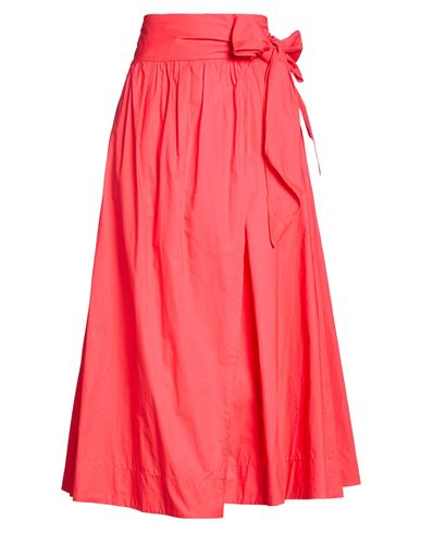 Forte Forte Forte_forte Woman Midi Skirt Red Size 00 Cotton