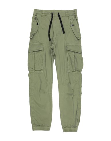 Replay & Sons Toddler Boy Pants Military Green Size 6 Cotton, Elastane In Gray