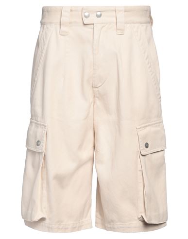 Isabel Marant Knee Length Cargo Pockets Shorts In Beige