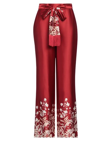 Marciano By Guess Woman Pants Brick Size 8 Polyester In Red