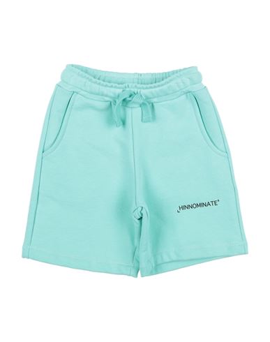 HINNOMINATE HINNOMINATE TODDLER BOY SHORTS & BERMUDA SHORTS LIGHT GREEN SIZE 4 COTTON 