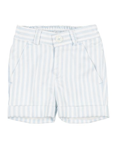Manuell & Frank Newborn Boy Shorts & Bermuda Shorts Sky Blue Size 3 Acrylic, Viscose, Polyester In Blue