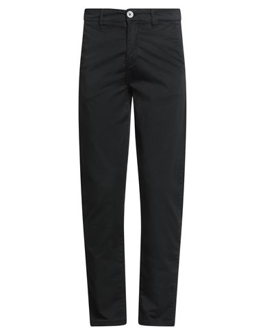 Seinse Man Pants Black Size 30 Cotton, Elastane In Black