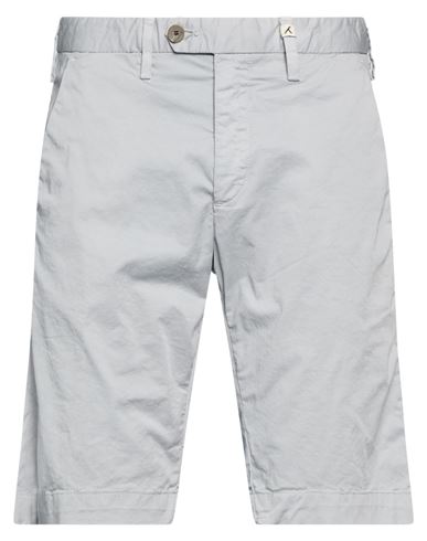 Myths Man Shorts & Bermuda Shorts Light Grey Size 28 Cotton, Elastane In Gray