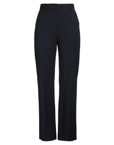 Weekend Max Mara Woman Pants Midnight Blue Size 12 Polyester, Virgin Wool, Elastane