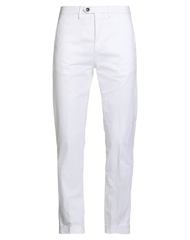 Seventy Venezia Man Pants White Size 40 Cotton, Elastane In White