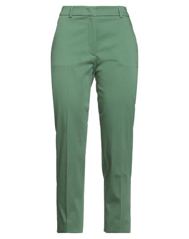 Weekend Max Mara Woman Pants Green Size 14 Cotton, Elastane