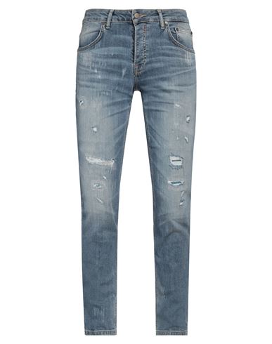 Brian Dales Man Jeans Blue Size 32 Cotton, Elastane In Blue