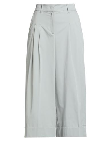 Pt Torino Woman Pants Light Grey Size 4 Cotton, Silk, Elastane In Multi