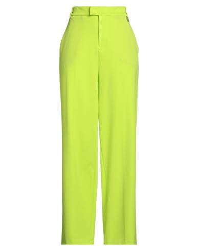 Gaelle Paris Gaëlle Paris Woman Pants Lime Green Size 8 Polyester, Elastane In Green
