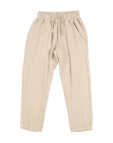 Daniele Alessandrini Toddler Girl Pants Beige Size 6 Linen In Beige