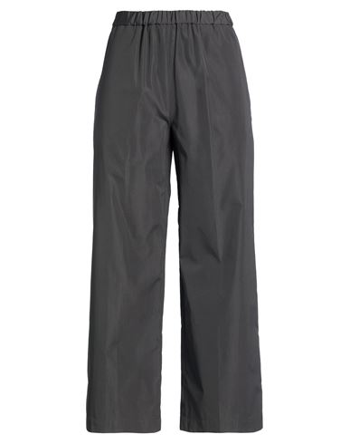 Aspesi Woman Pants Charcoal Size 4 Cotton In Gray